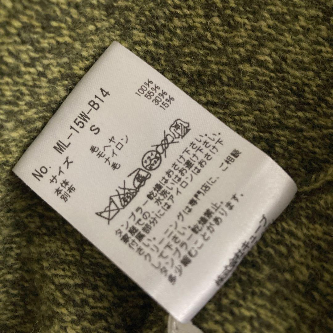 美品！MARK＆LONAマークアンドロナ　ジップアップ　セーター　S