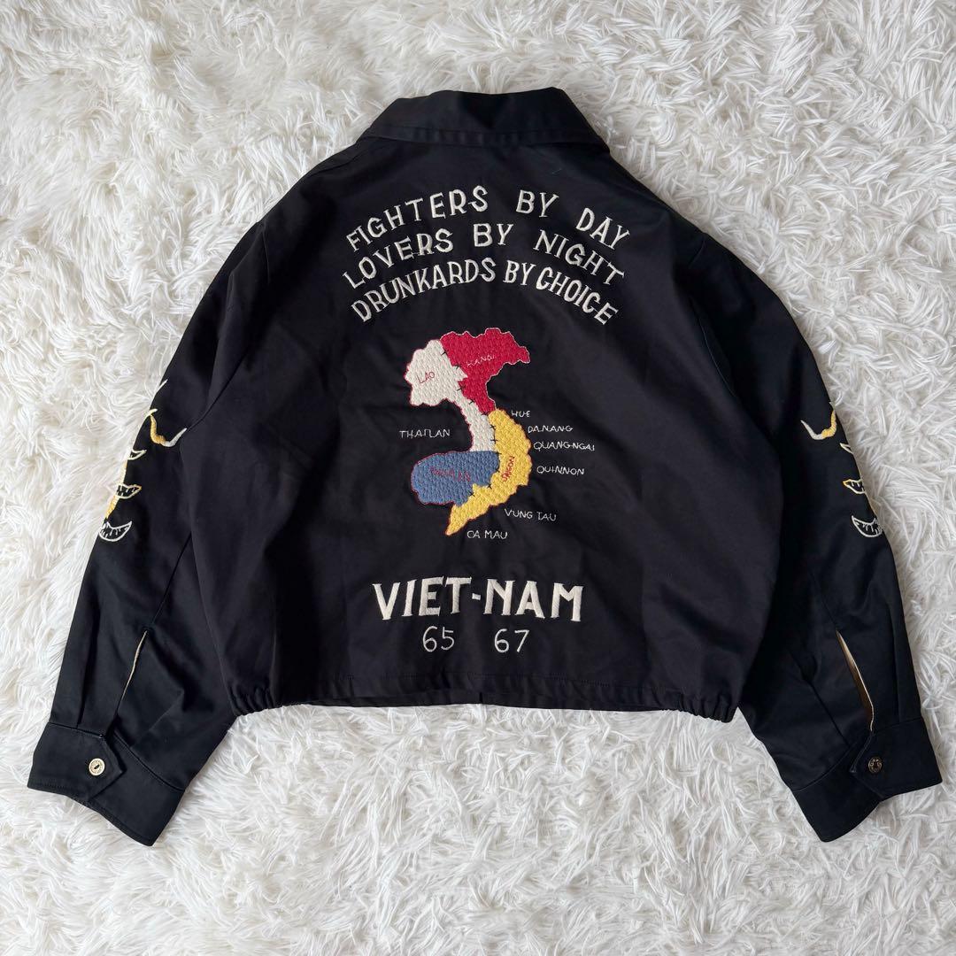 BEAMS BOY×東洋エンタープライズ別注 ベトナムジャケット ブラック