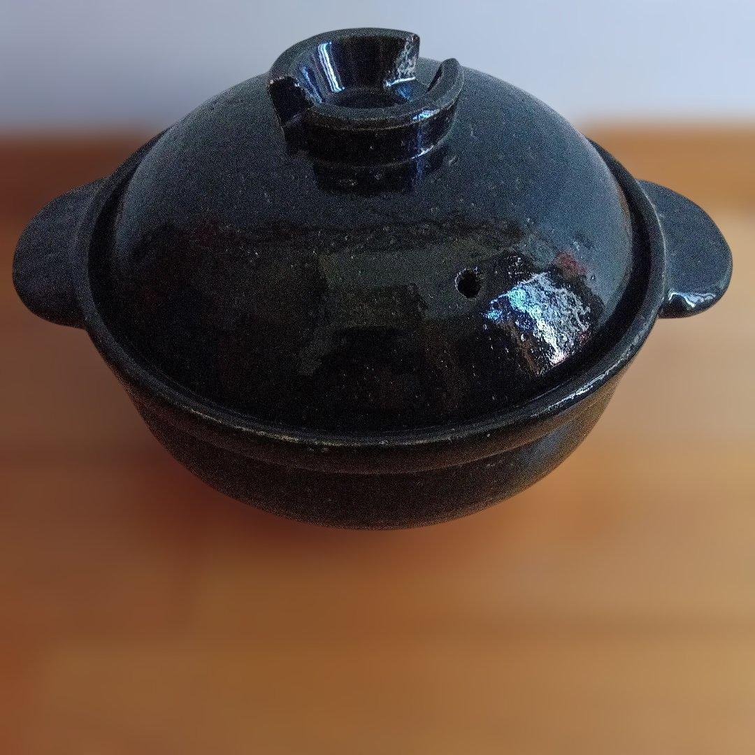 レトロ 長谷園 ２合 かまどさん 土鍋