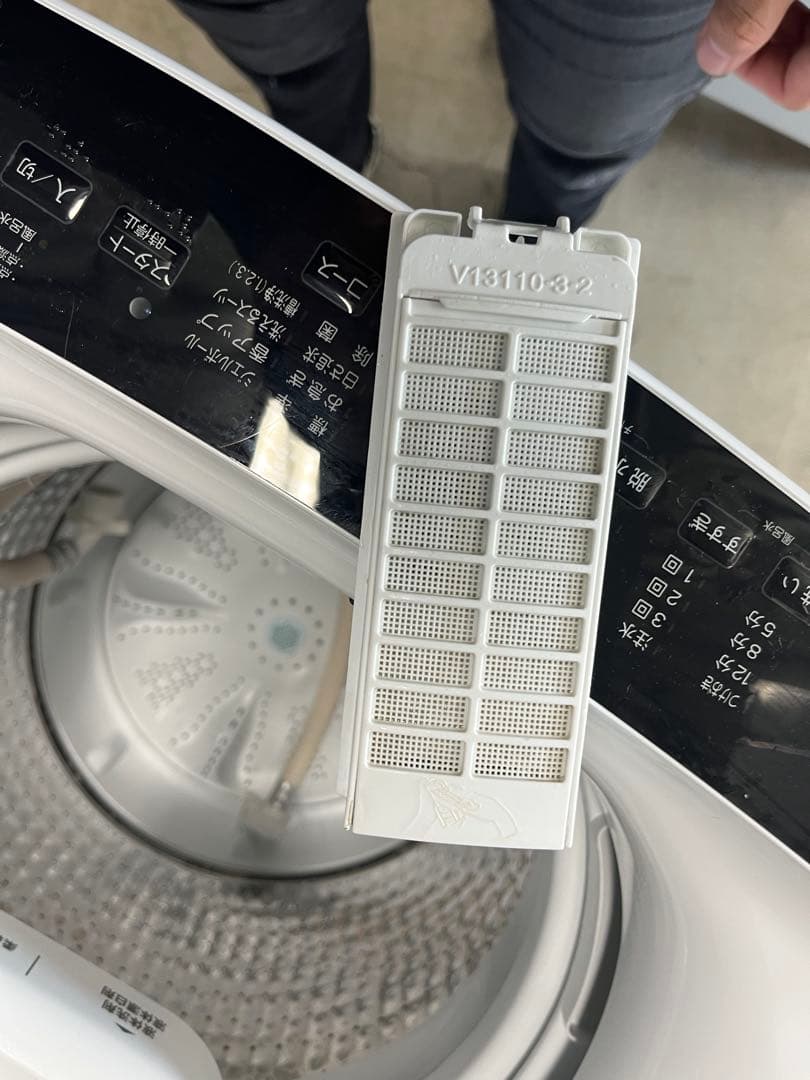 女性オーナー！【美品】2023年製ハイアール5.5kg洗濯機JW-U55A