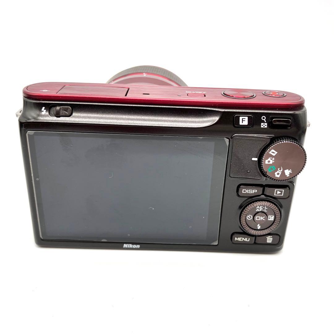 Nikon 1 J2 レッド　30-110mmVRレンズキット