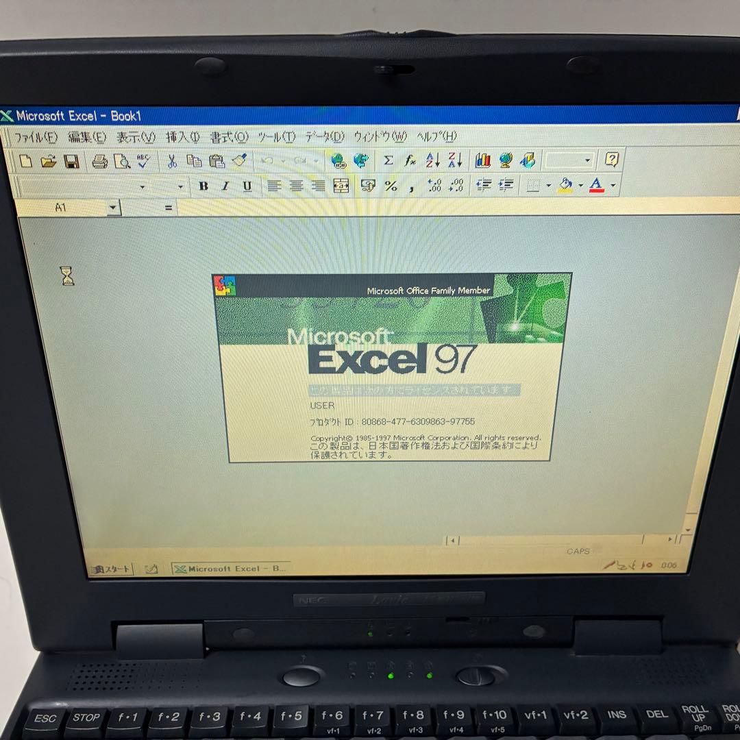 SSD換装 NEC PC-9821 Nw150 昭和レトロ ゲーム MS-DOS