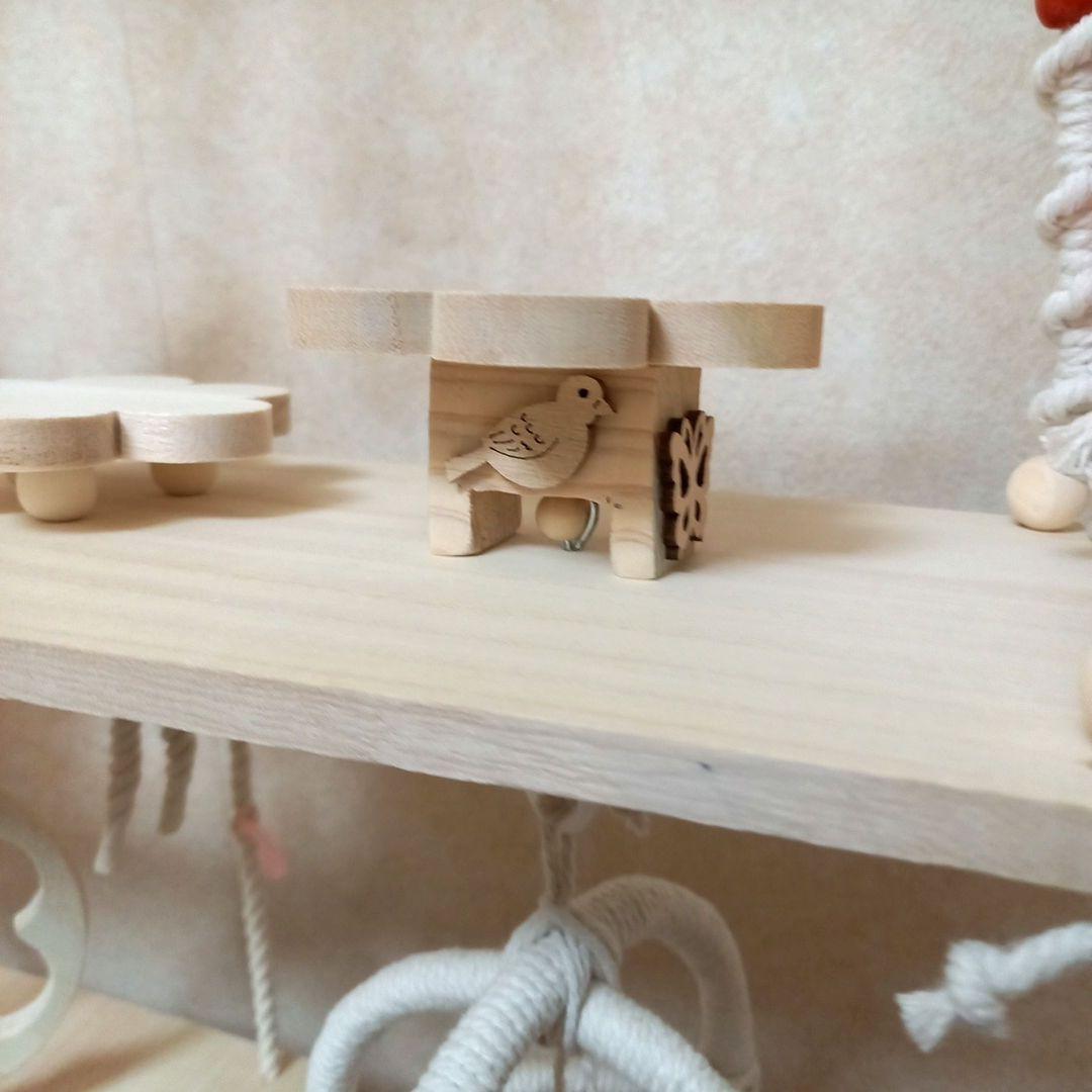 流木　三段 バードアスレチック　螺旋パーチ　球体アスレチック　大型M　No212