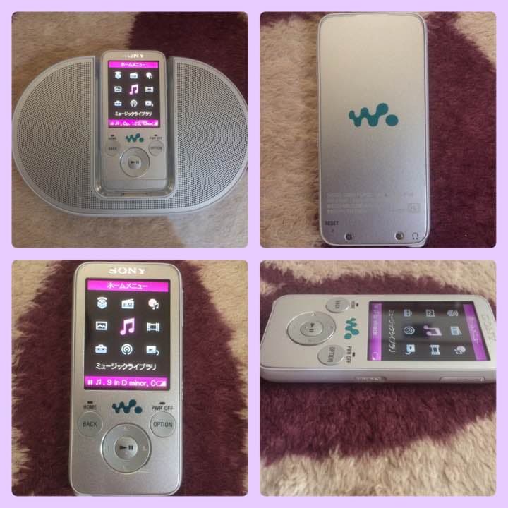 SONY ウォークマン nw-s636f ホワイト 4GB