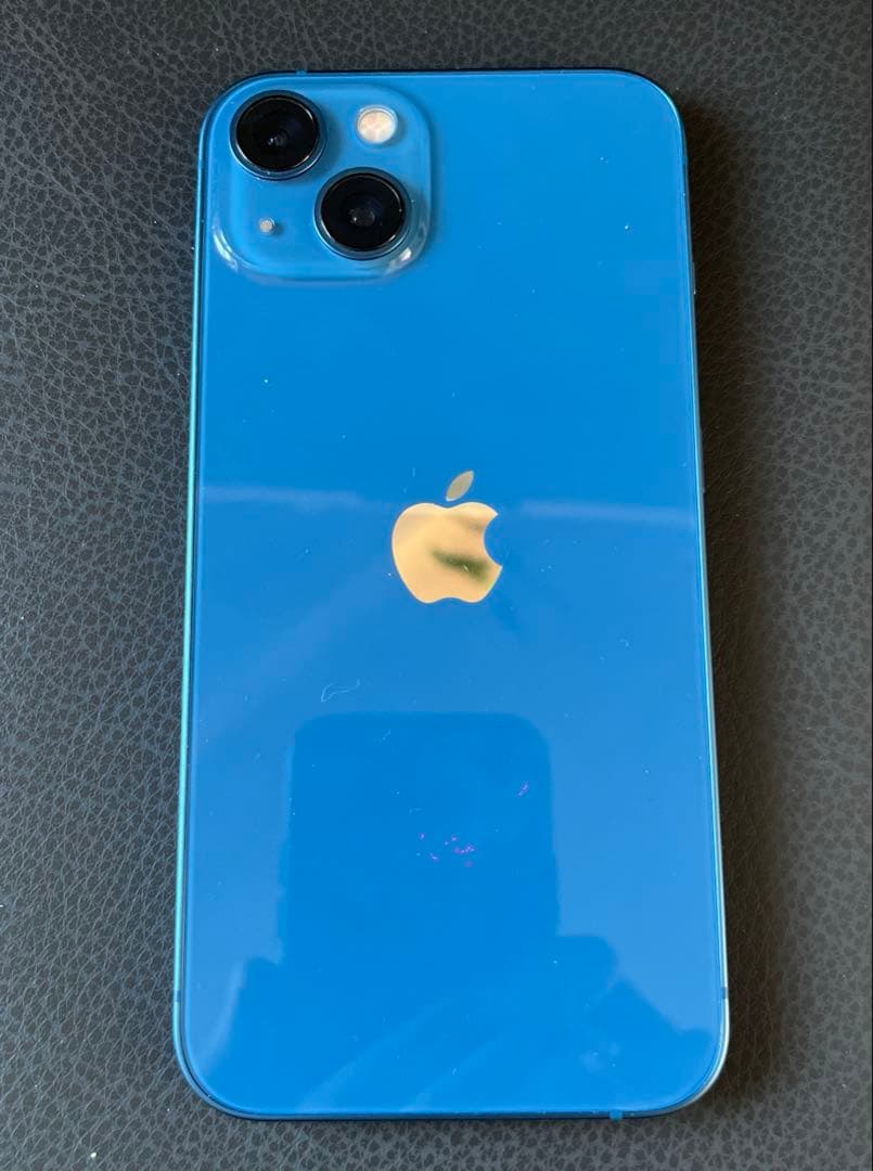 iphone13 本体 128GB ブルー 中古 無印 バッテリー75%