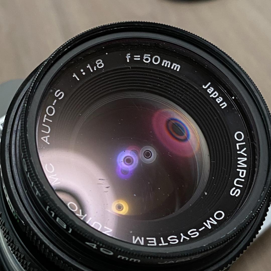 ◆オリンパス OLYMPUS フィルムカメラ OM-1 シルバー