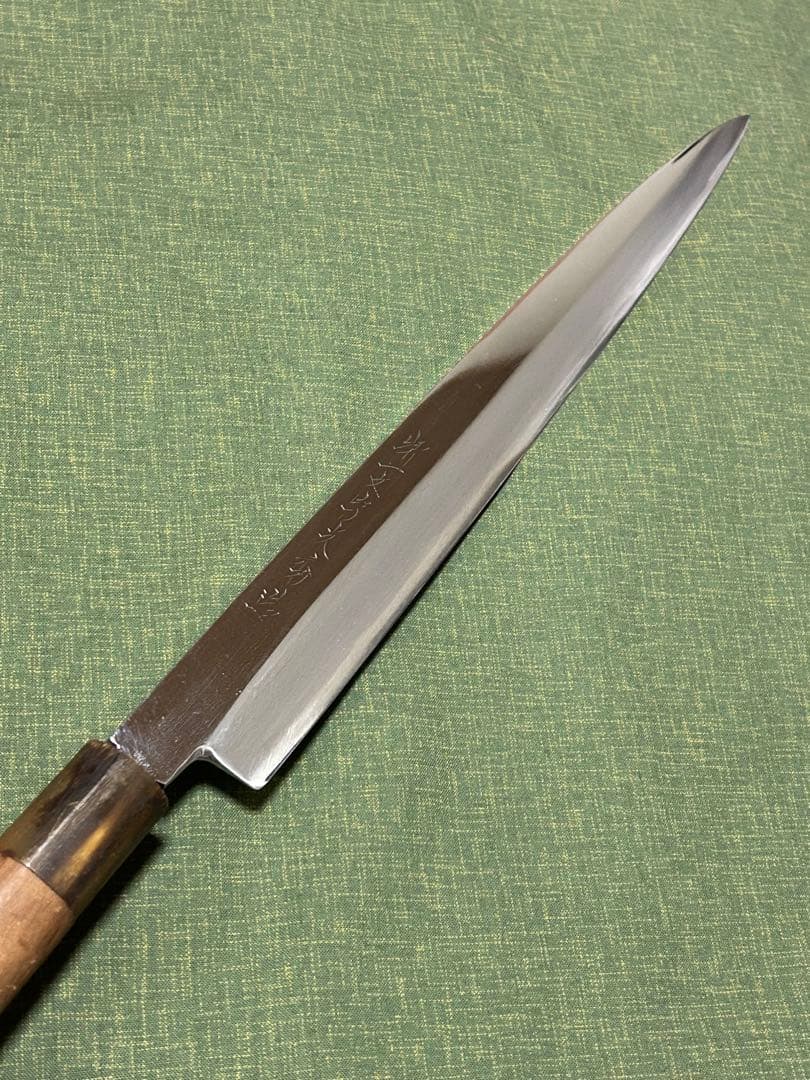 ABCDEさん専用です。柳刃包丁　堺一文字光秀　本鍛錬　29.3㎝