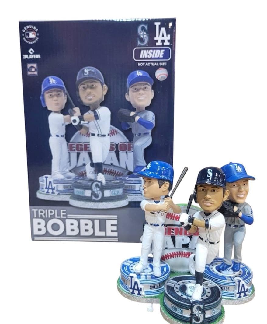 【世界限定224体】 大谷翔平 山本由伸 イチロー ボブルヘッド 稀少ナンバー