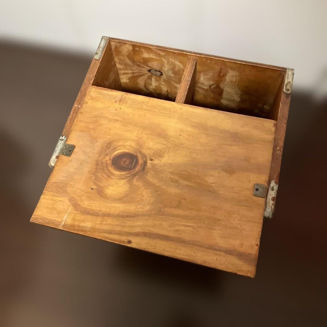 アメリカ　ビンテージ　木箱　ミラーライト ビール