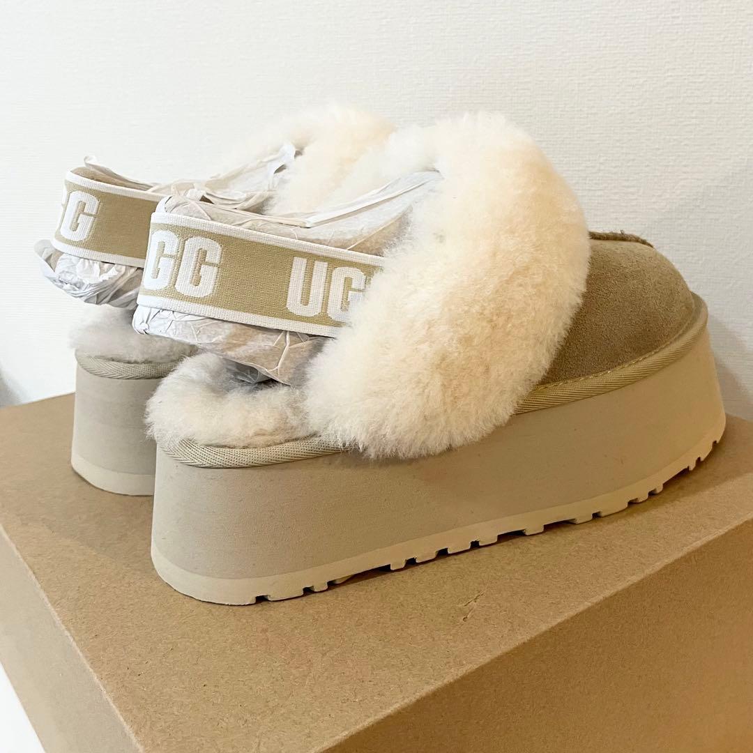 完売品 UGG アグ Funketteファンケット マスタードシード 23cm