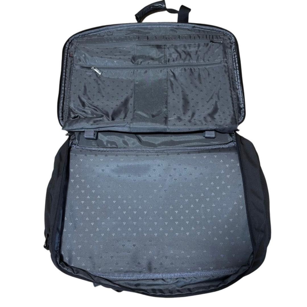 TUMI ガーメントバッグ ビジネスバッグ 2way 拡張　ナイロン　ブラック
