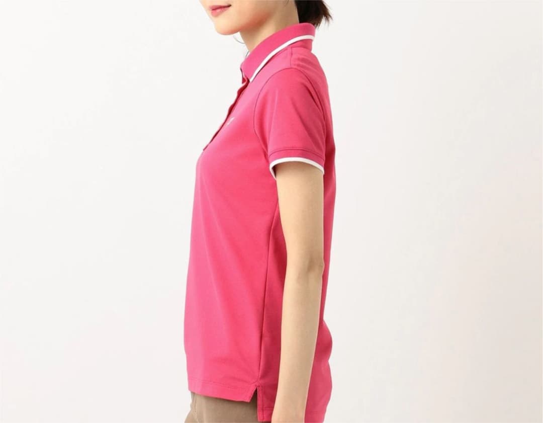 超入手困難 プロ仕様スポンサー契約モデル 新品 23区GOLF ポロシャツ