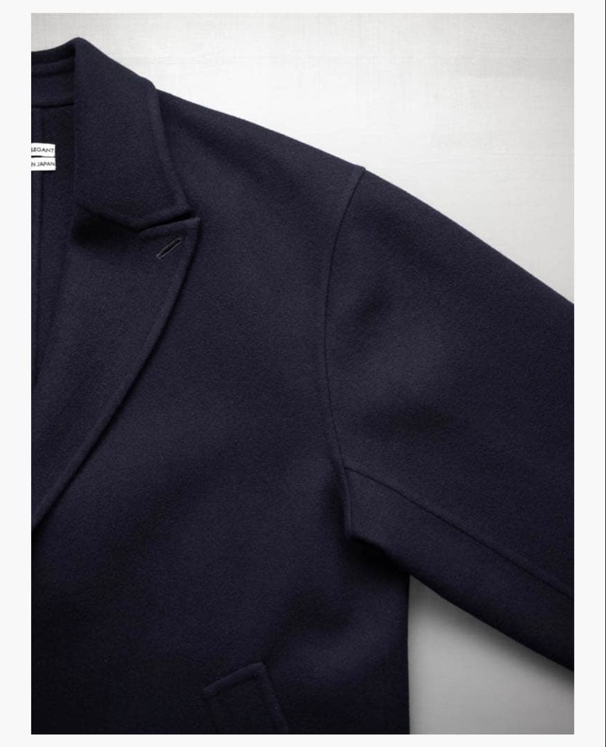 新品タグ付POSTELEGANT ポステレガント　ウールリバー ショートコート