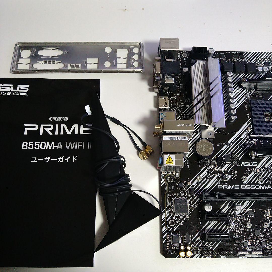 Ryzen5 5600X B550M-WIFI SSD500gbヒートシンク