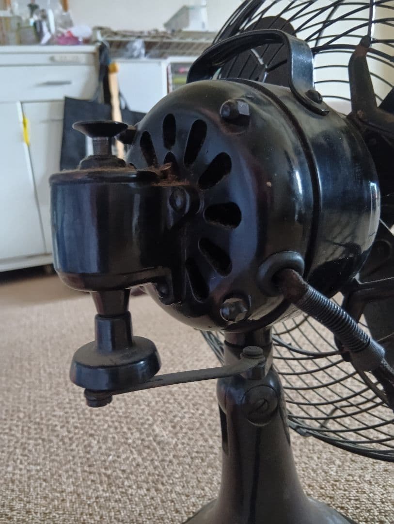 芝浦製作所 扇風機 4枚羽 昭和レトロ希少骨董品