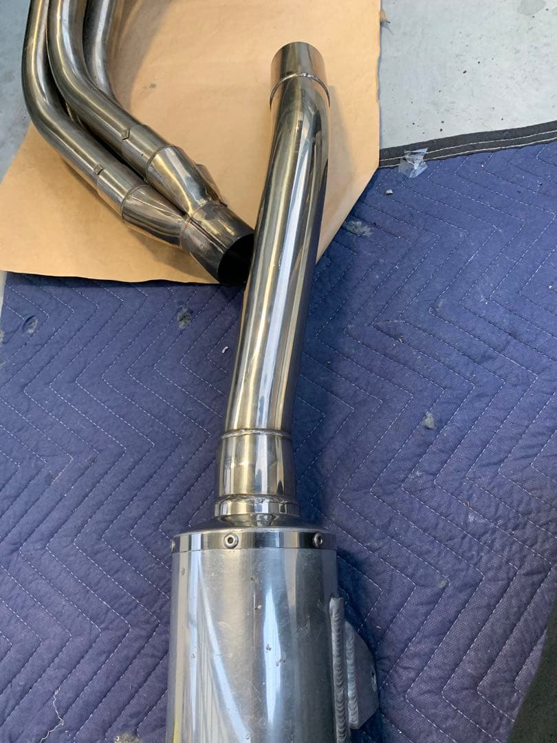 当時物 GPZ ヨシムラ サイクロン　フルエキゾースト　マフラー