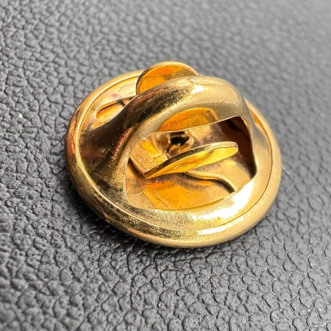 美品 Dior クリスチャンディオール ミツバチ ピンバッジ 蜂 ゴールド