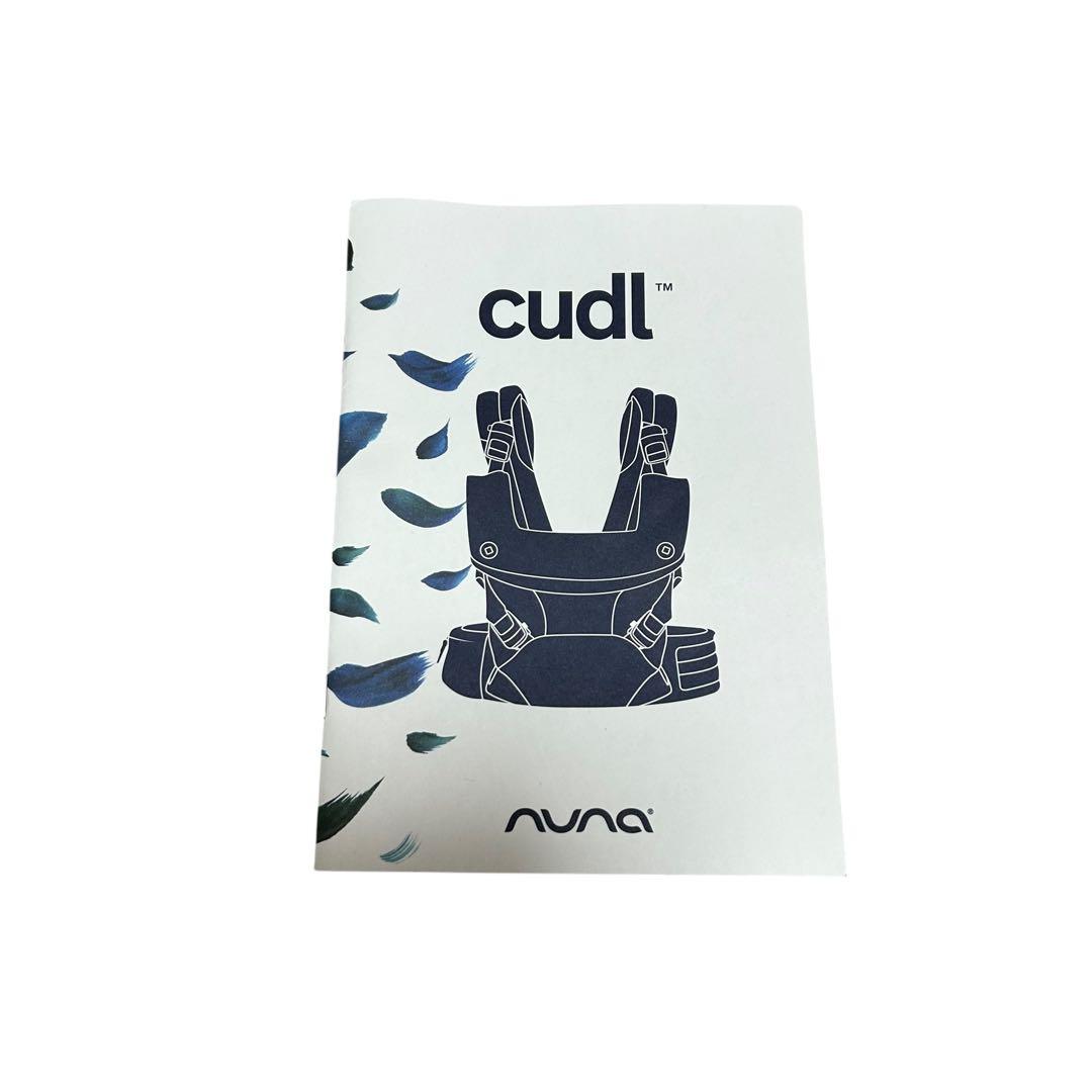 【かなり美品】nuna cudl ヌナ　抱っこひも　ベビーキャリア