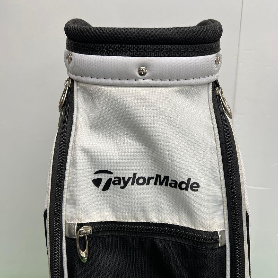 テーラーメイド　TaylorMade　キャディバッグ　ゴルフバック　8インチ　白