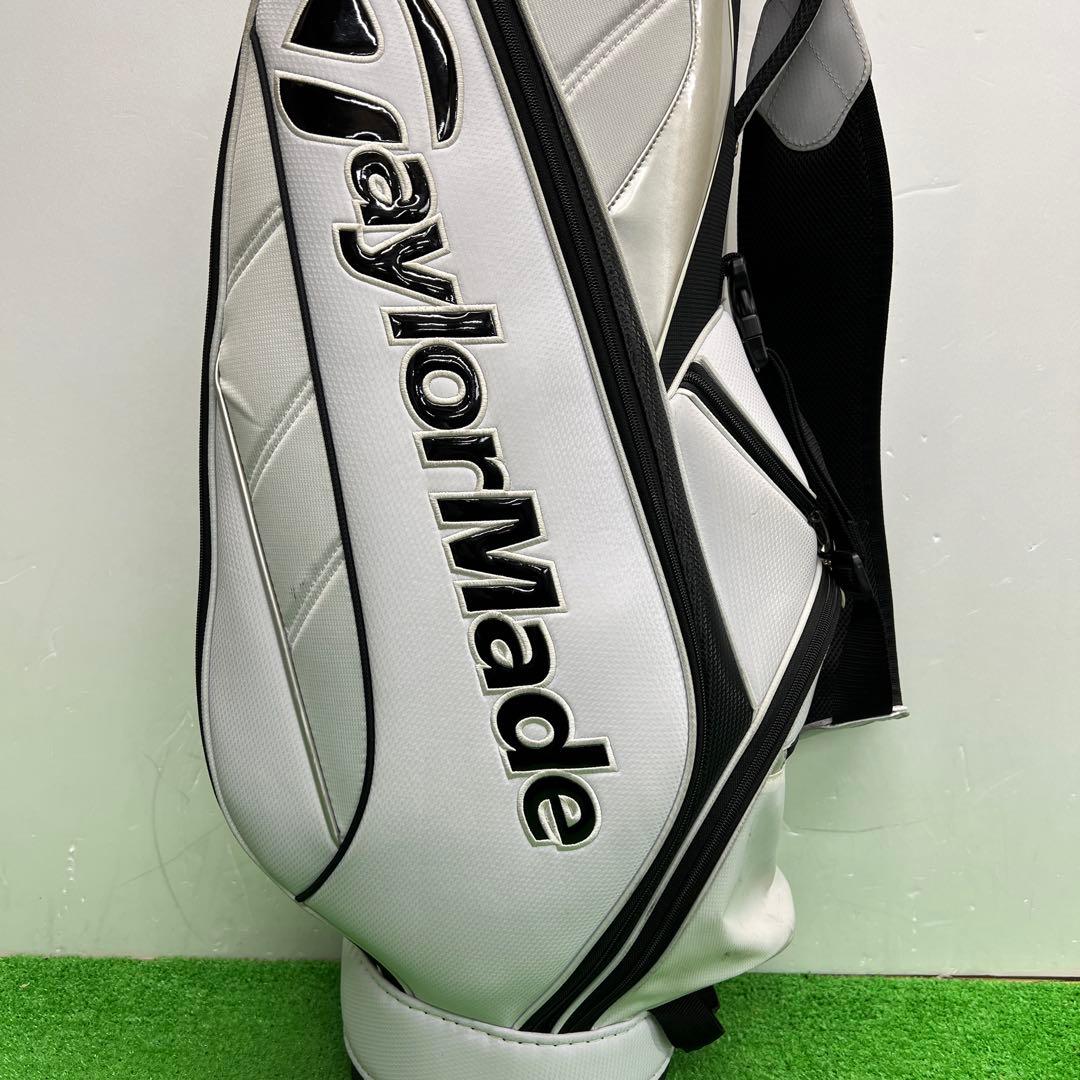 テーラーメイド　TaylorMade　キャディバッグ　ゴルフバック　8インチ　白