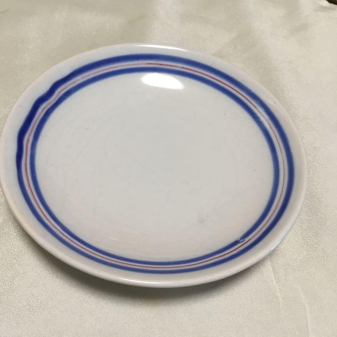 オランダ　デルフト　輪線小皿