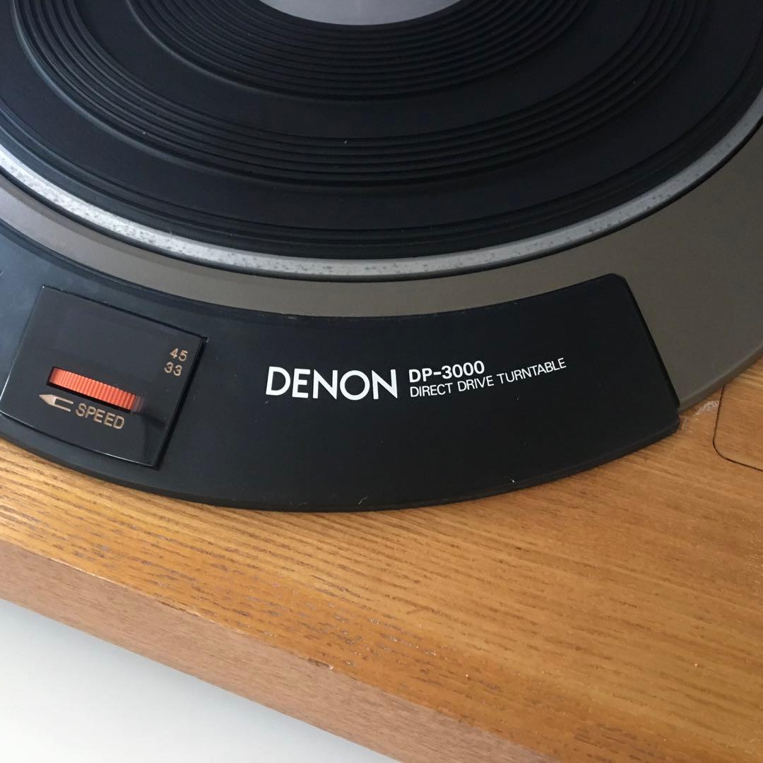 DENON　デノン　ダイレクトドライブターンテーブル　DP-3000　レコード