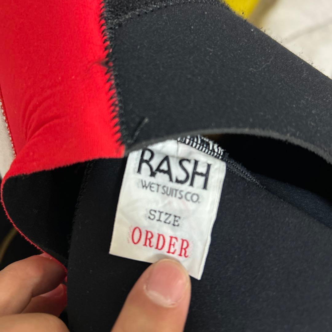 RASH ラッシュ ウエット フルスーツ 裏起毛　マリンスポーツ　3×5ミリ