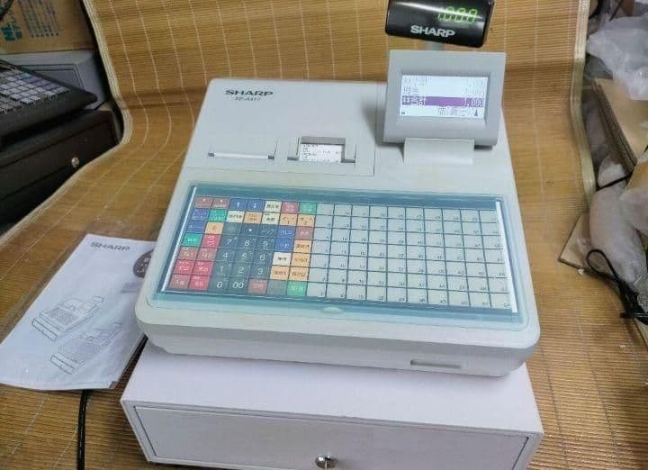 シャープレジスター　XE-A417　PC連携売上管理　最上位機種　231101