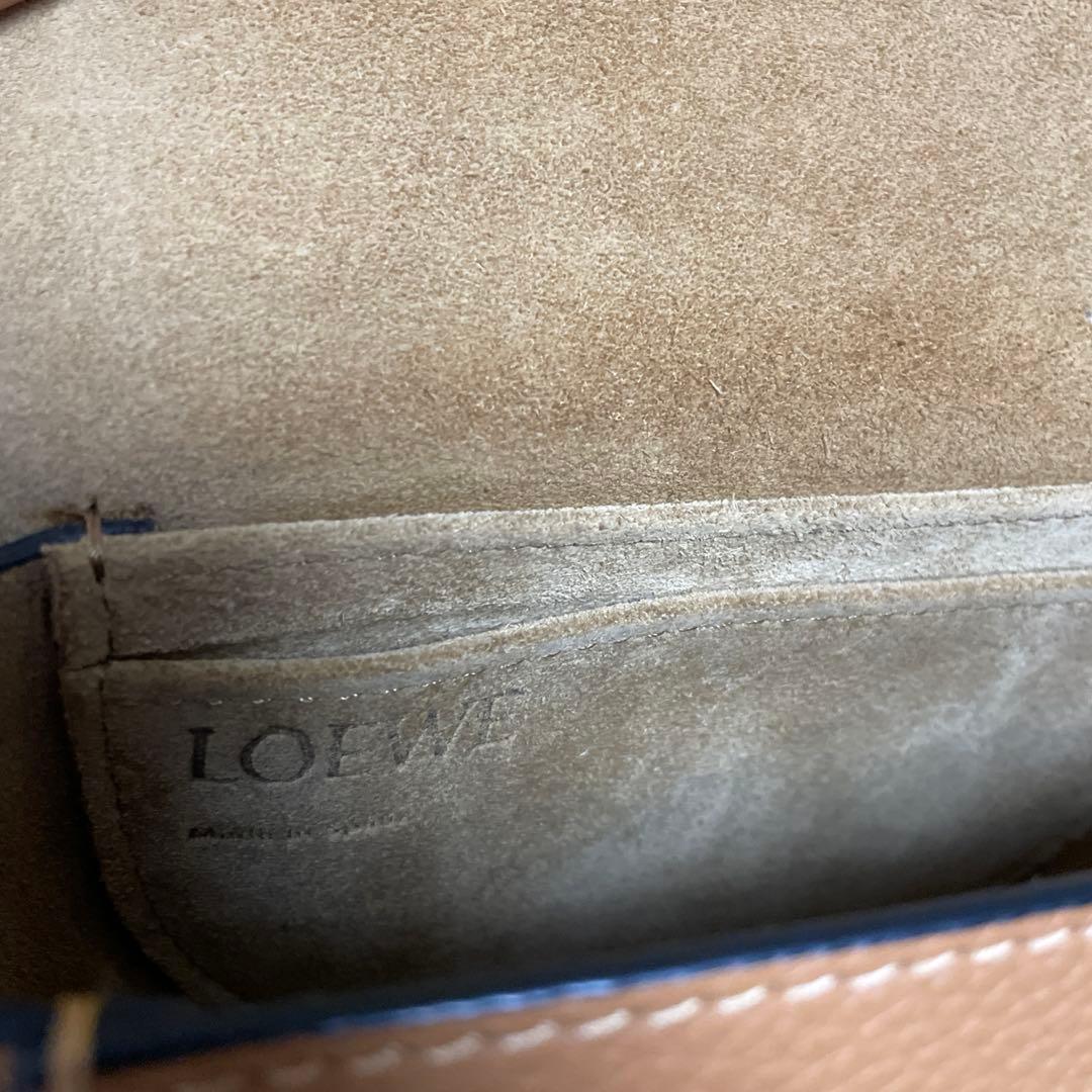 ロエベ　LOEWE ゲート　ミニ　ショルダーバッグ　ブラウン　保存袋つき