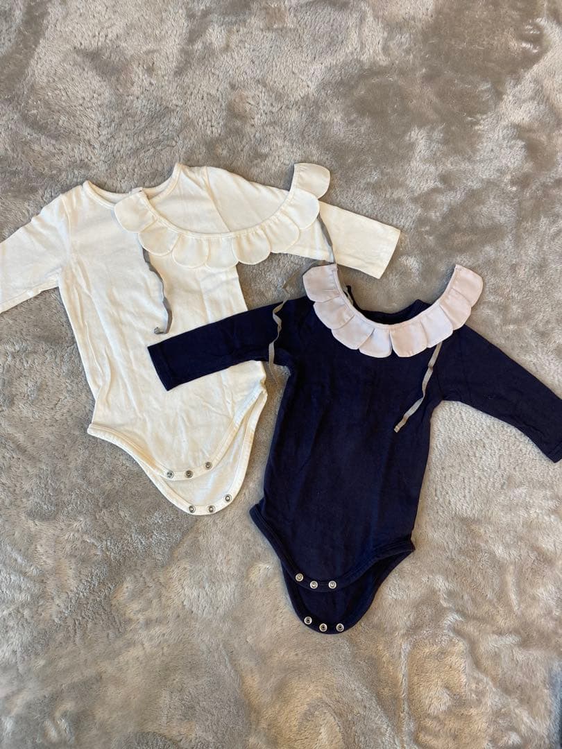 マールマール　ベビー服セット（ロンパース・カーディガン）