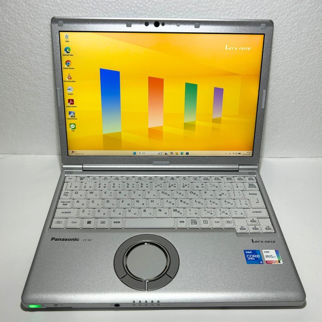 軽量爆速✨レッツノート SV1✨11世代i5×16GB×新品SSD512GB