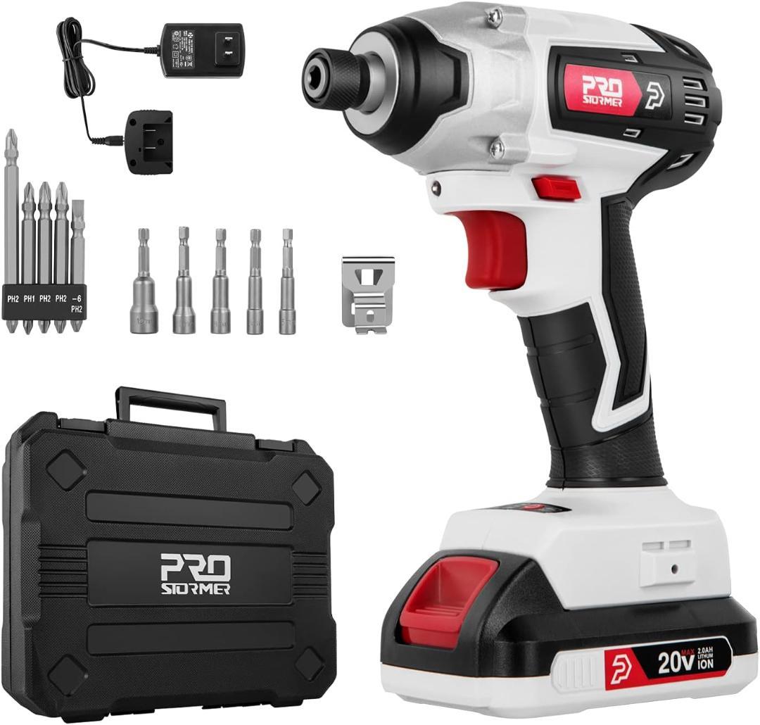 ブラシレス 20V インパクトドライバー 充電式 無段変速 正逆転切替