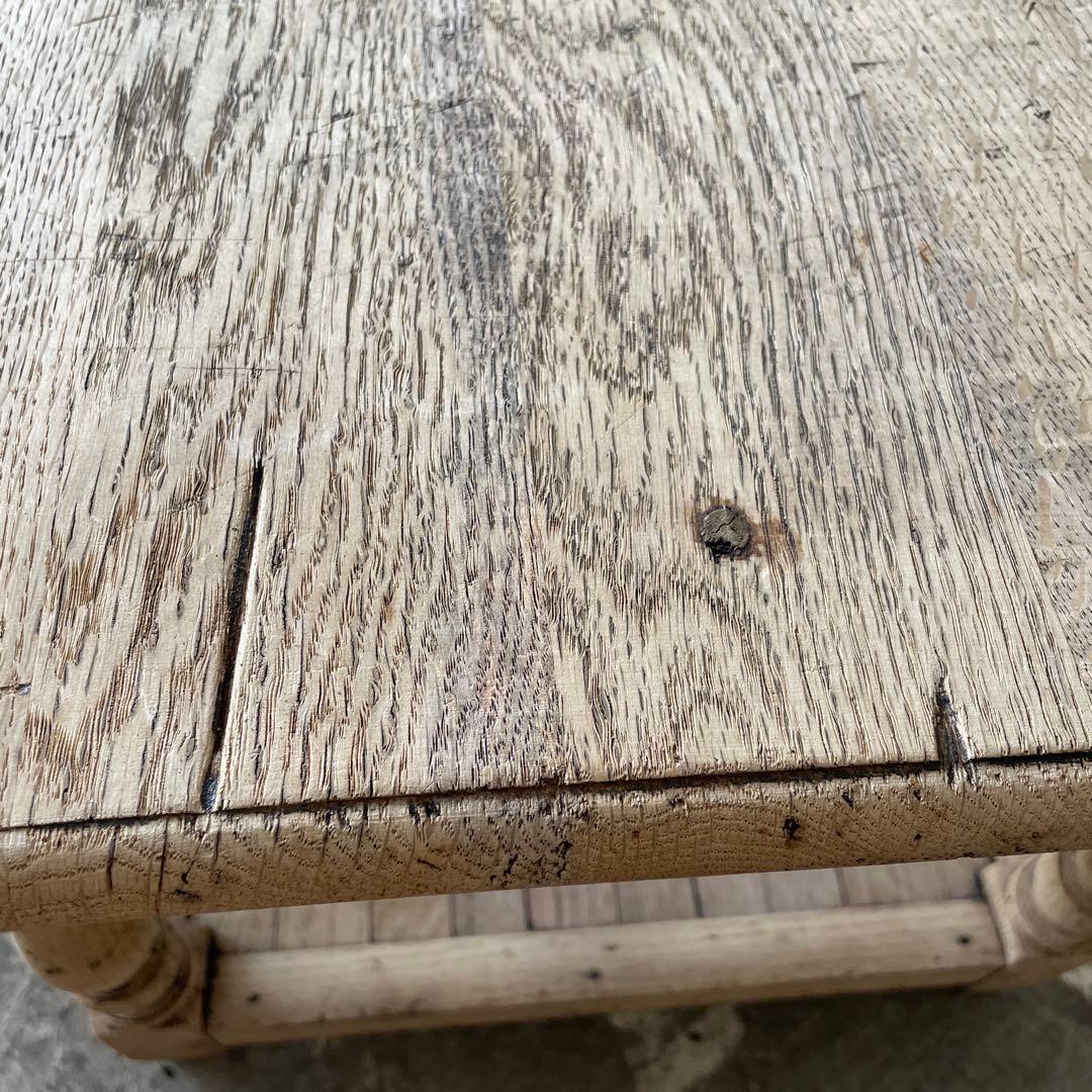 KINドロワーサイドテーブル ドロワーベッドサイドテーブル　剥離