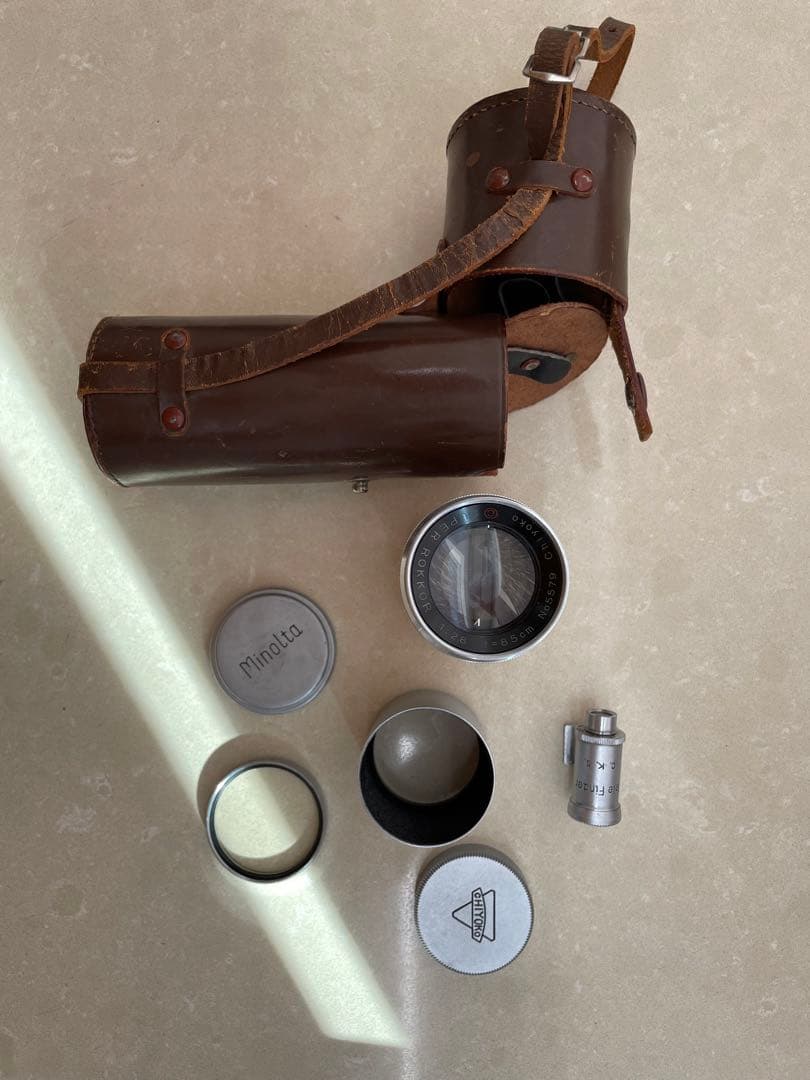 Chiyoko Super rokkor 8.5cm f2.8 希少　付属品多数