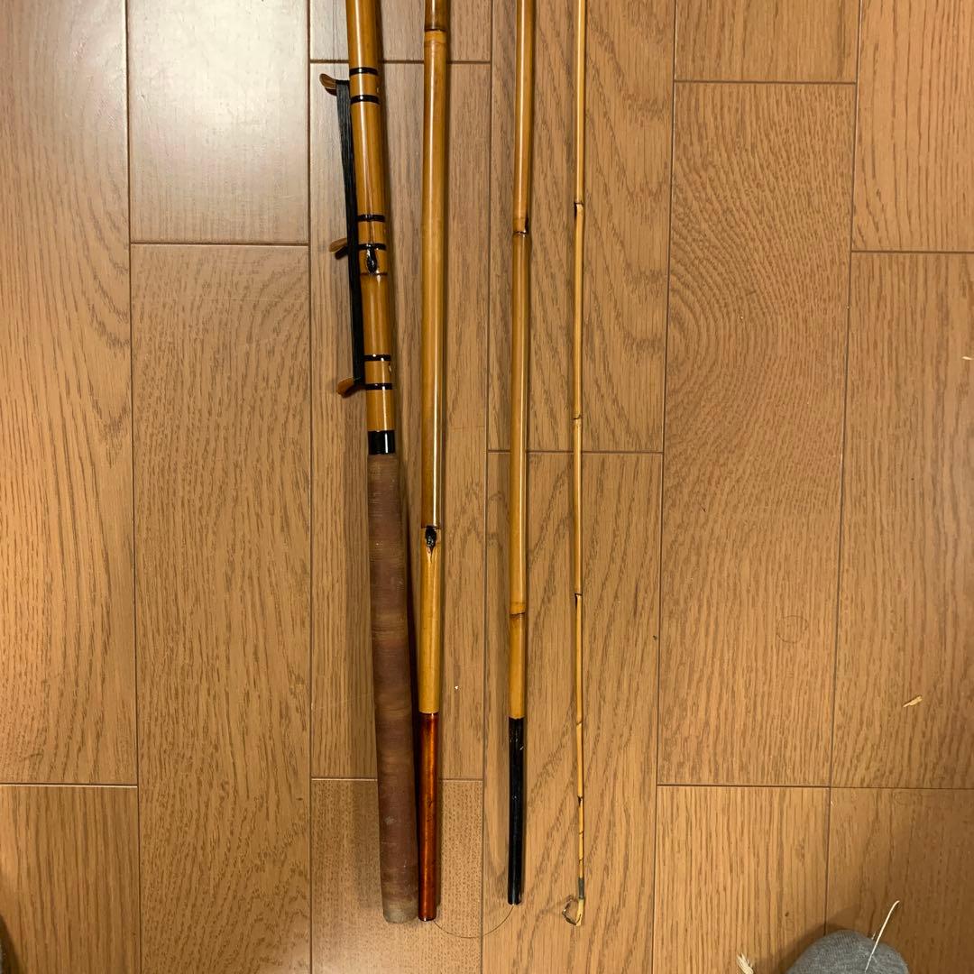江戸和竿　中通し和竿　竹竿