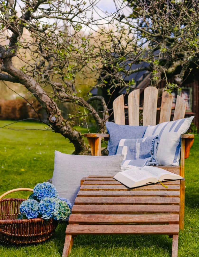 ELVANG ブランケット ソファカバー（Lyme Grass throw）