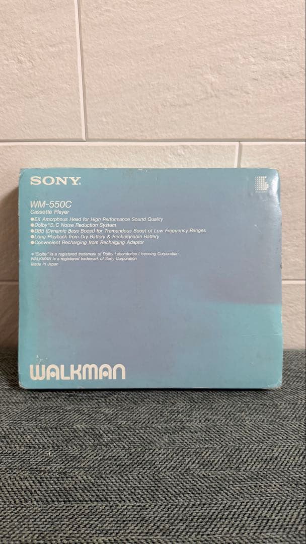 ソニー SONY ウォークマン WM-550C カセットプレーヤー