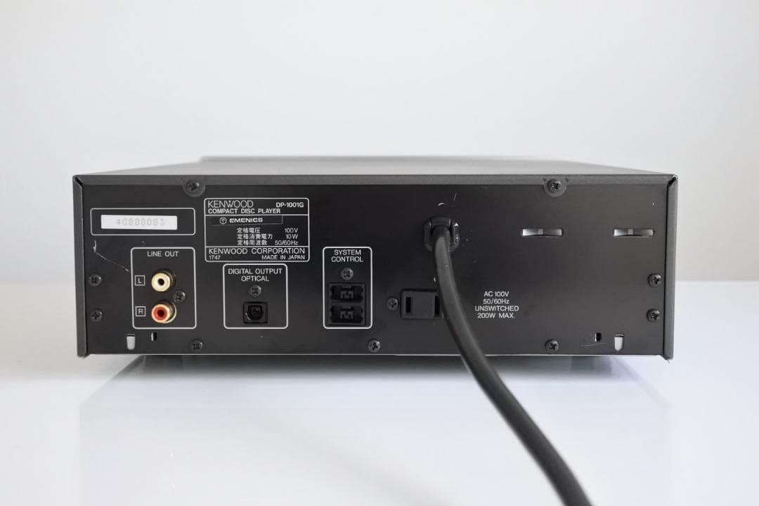 ■KENWOOD DP-1001G DAC7搭載機 正常動作品■
