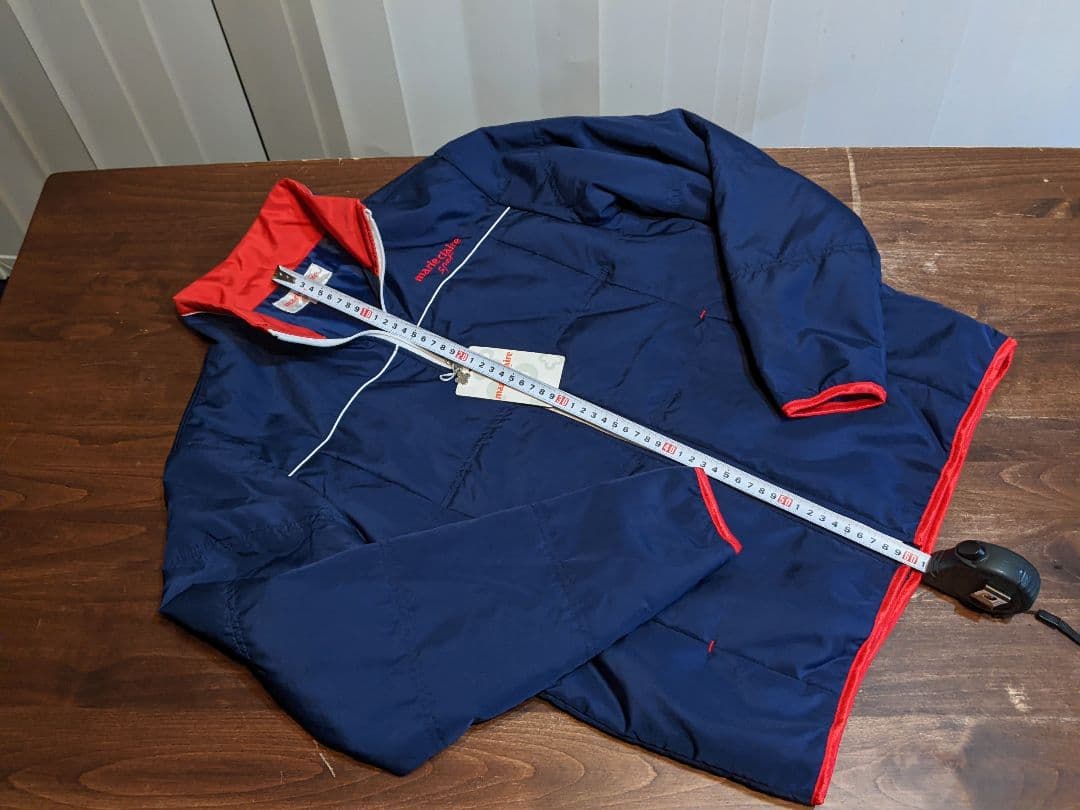 新品　マリクレール　スポーツ　ナイロン　中綿　ジップ　ジャケット　ゴルフ　ウェア