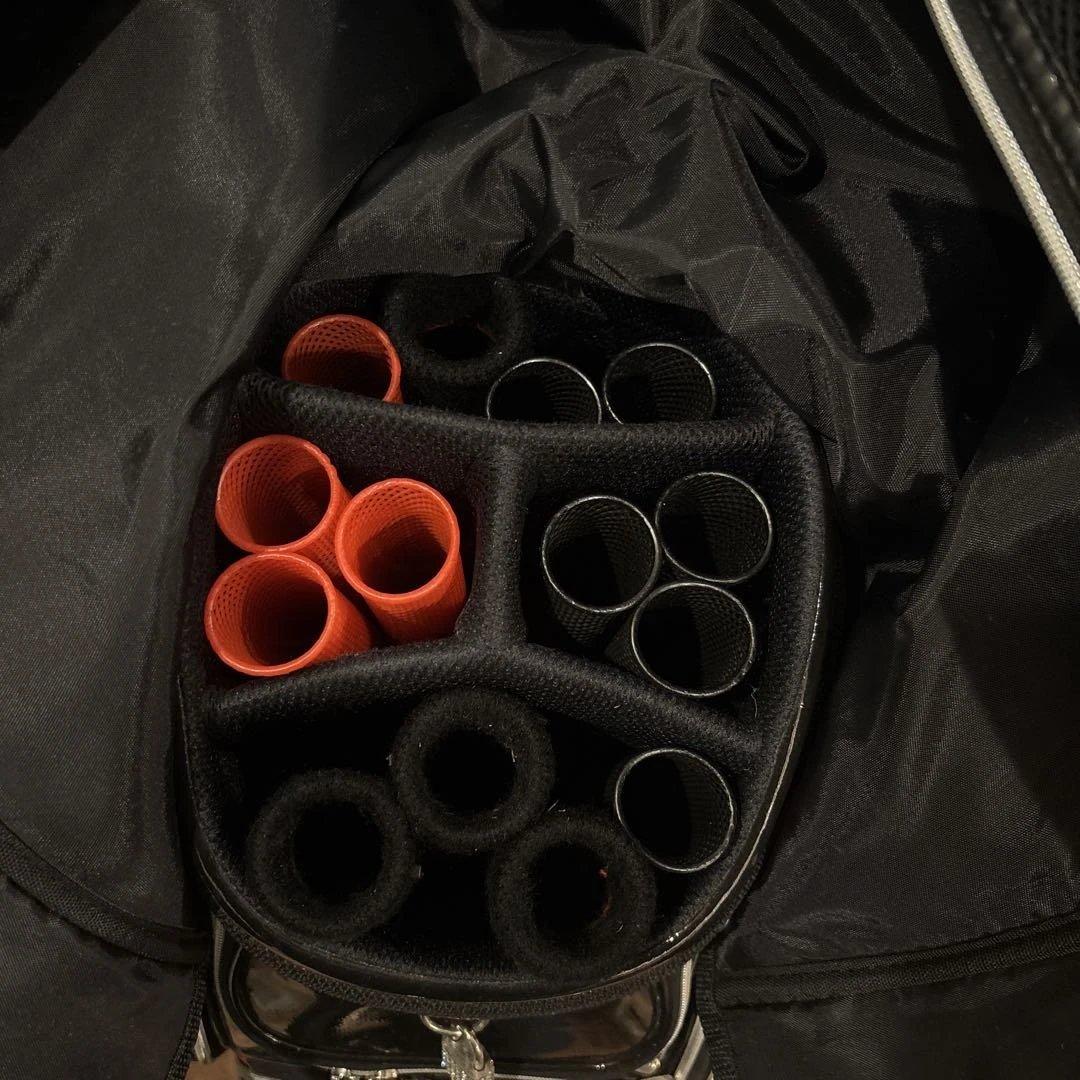 タイトリスト　ツアープロ仕様　エナメルキャディーバック　CB410