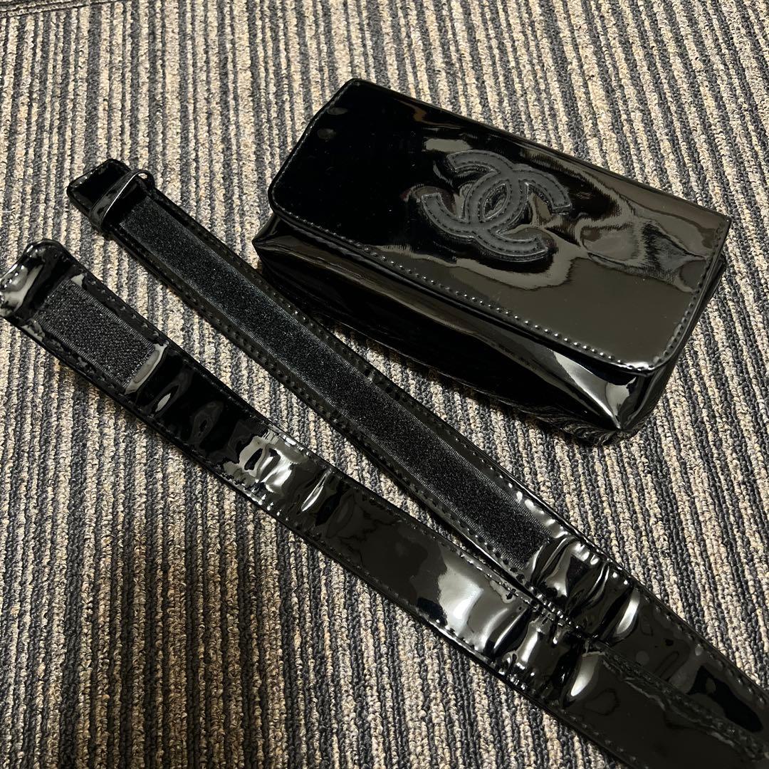 CHANEL ブラック クラッチバッグ☆ウエストポーチ