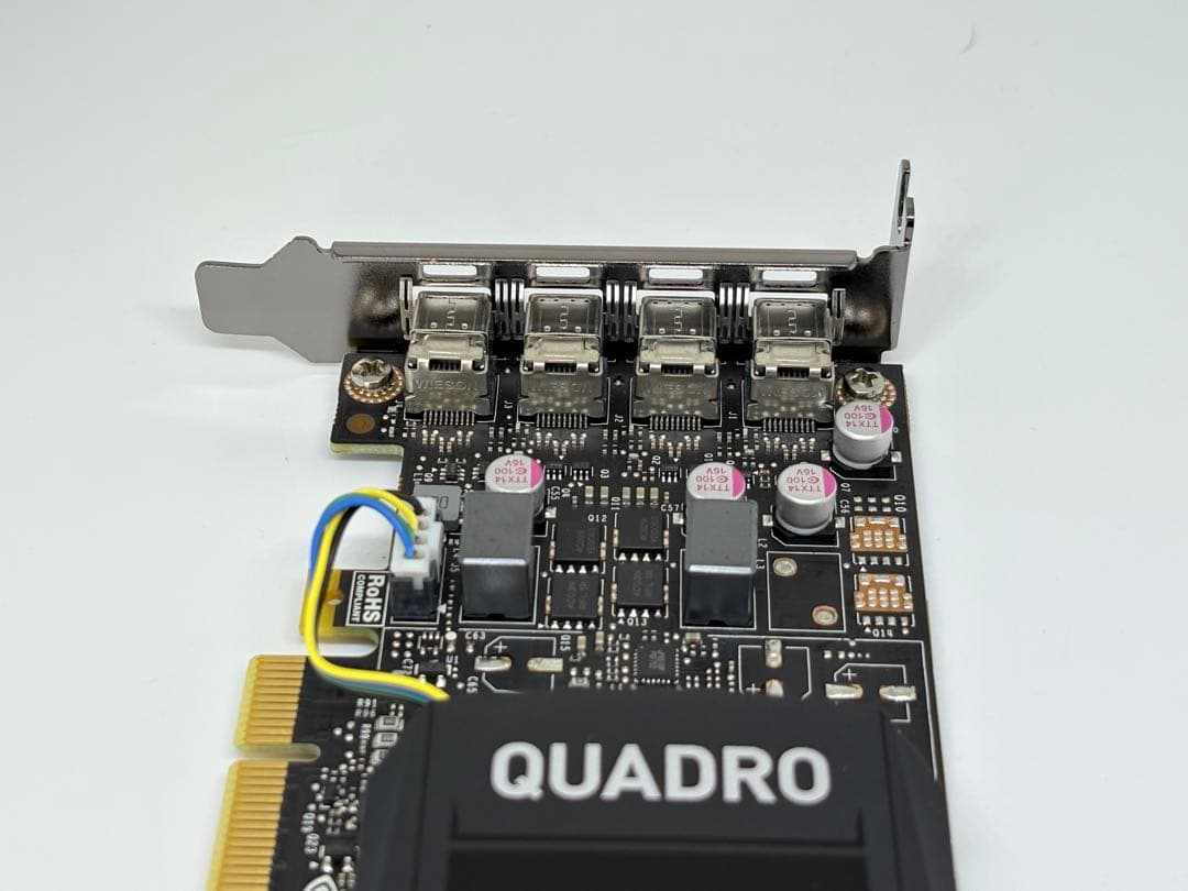 DELL純正★NVIDIA QUADRO P1000★ロープロファイルブラケット