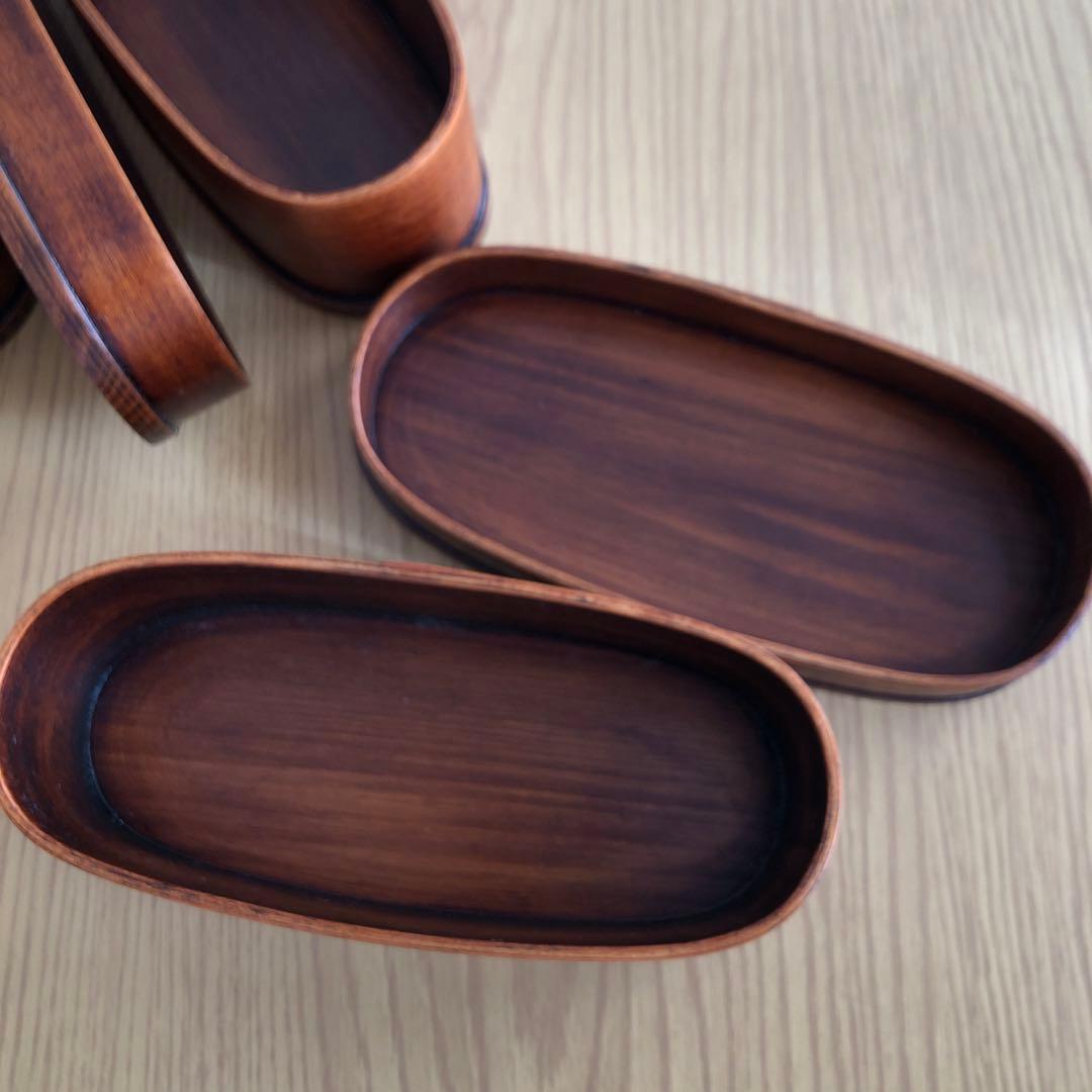 曲げわっぱ弁当箱　6箱　まとめ売り