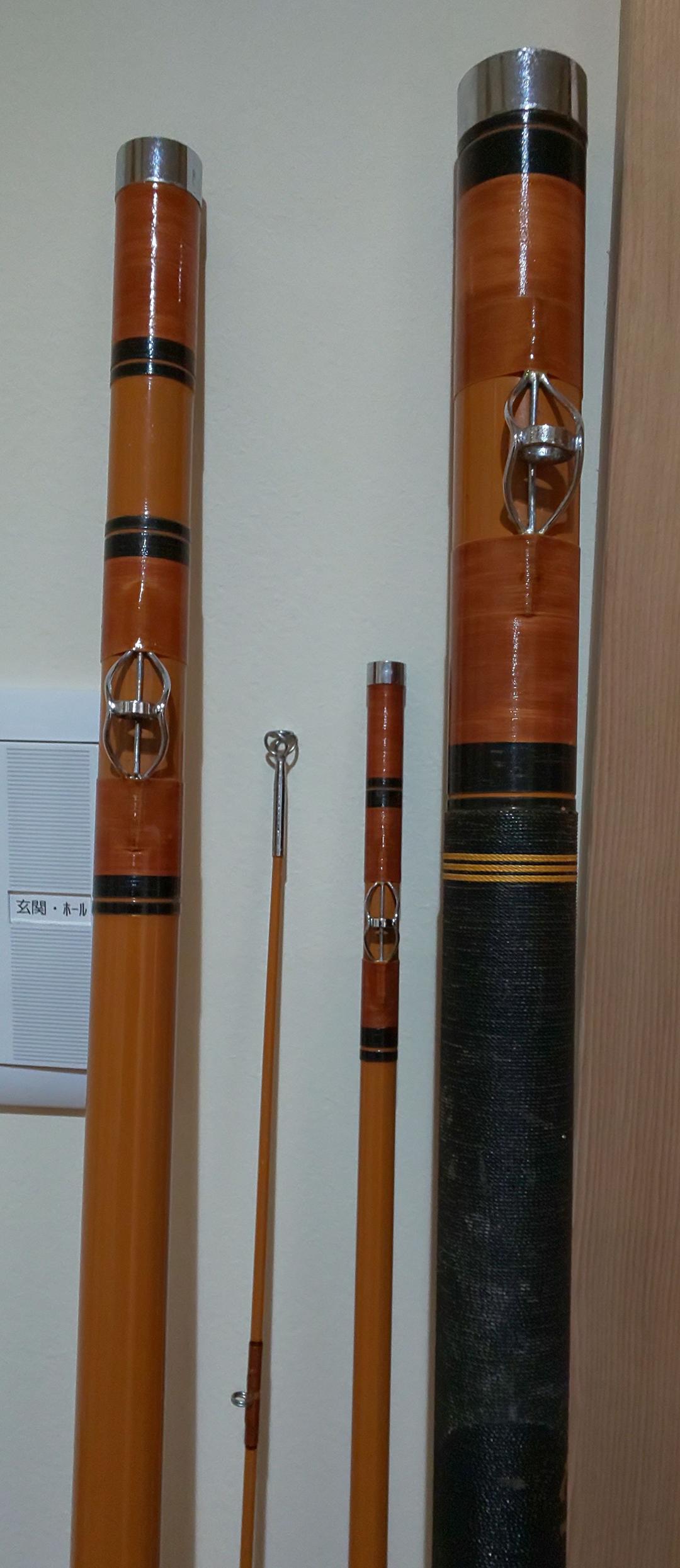 グラスロッドで頑丈な４本継「磯竿」
