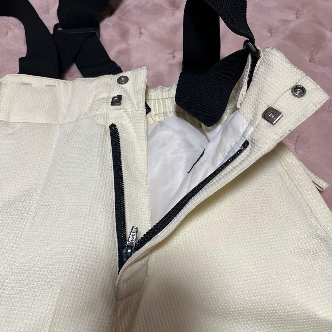 Phenix スノーウェア上下レディース レモンイエロー✖️白& パスケース