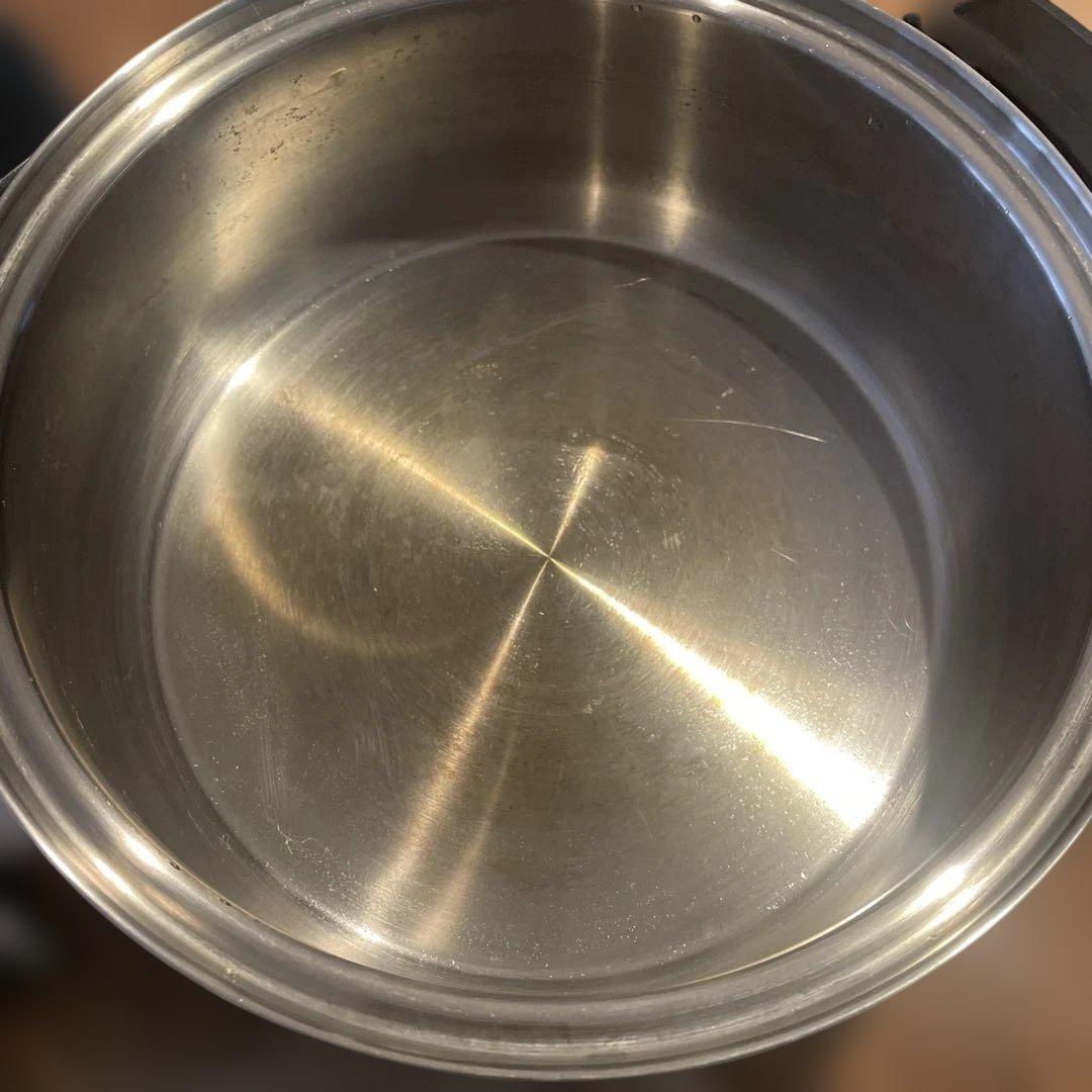 お値下げ中❗️ロイヤルクイーン蓋付き両手鍋 4点セットIH対応