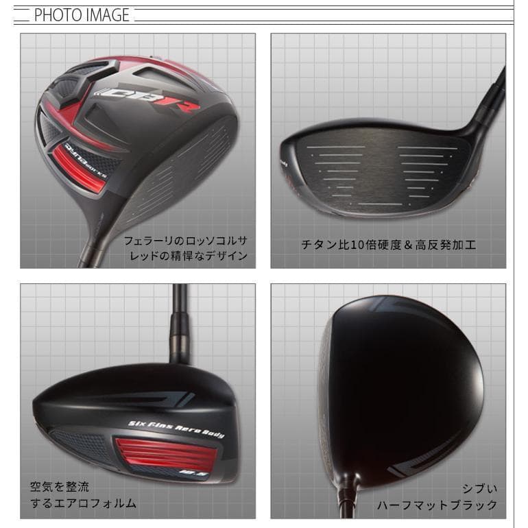 【新品】CBR BLACKⅡ SLE適合モデル 低ロフト 6°～ ヘッドのみ