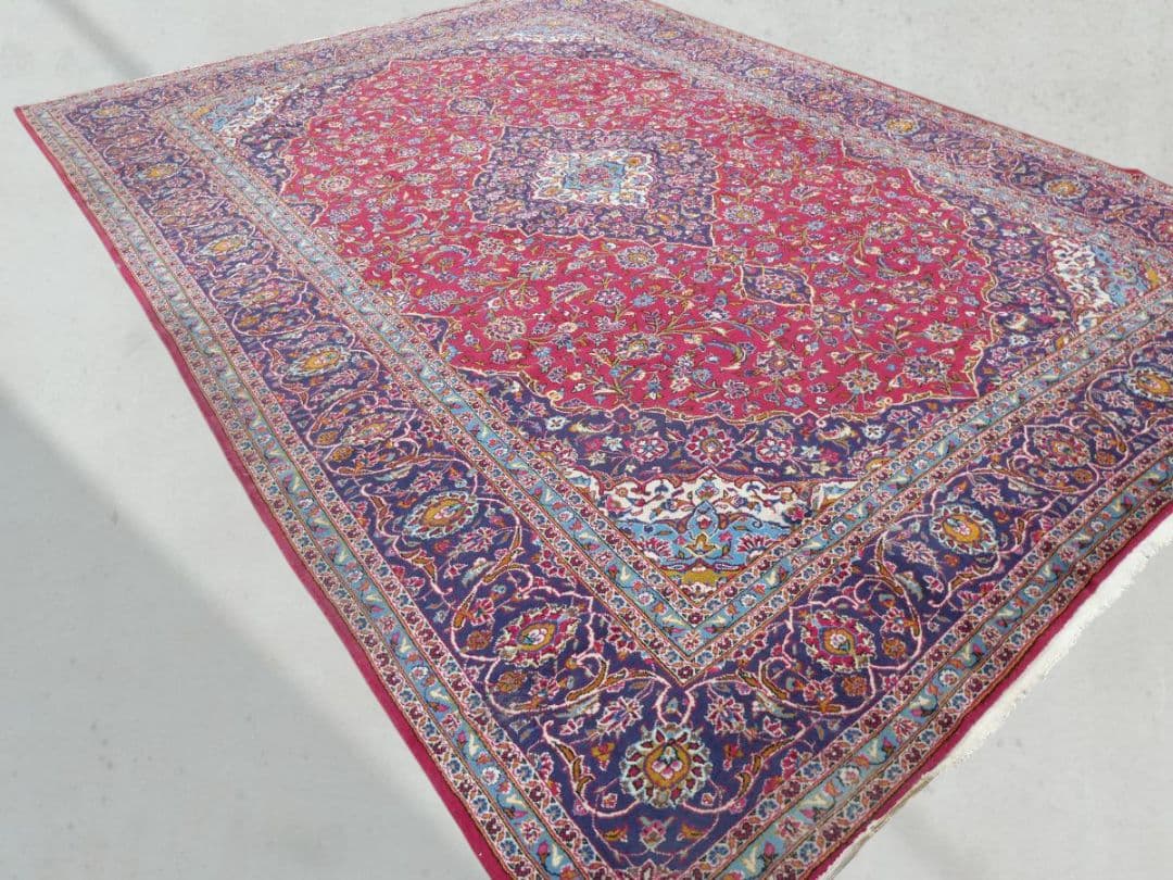 大判　ペルシャ絨毯　401×294cm　イラン産　手織り