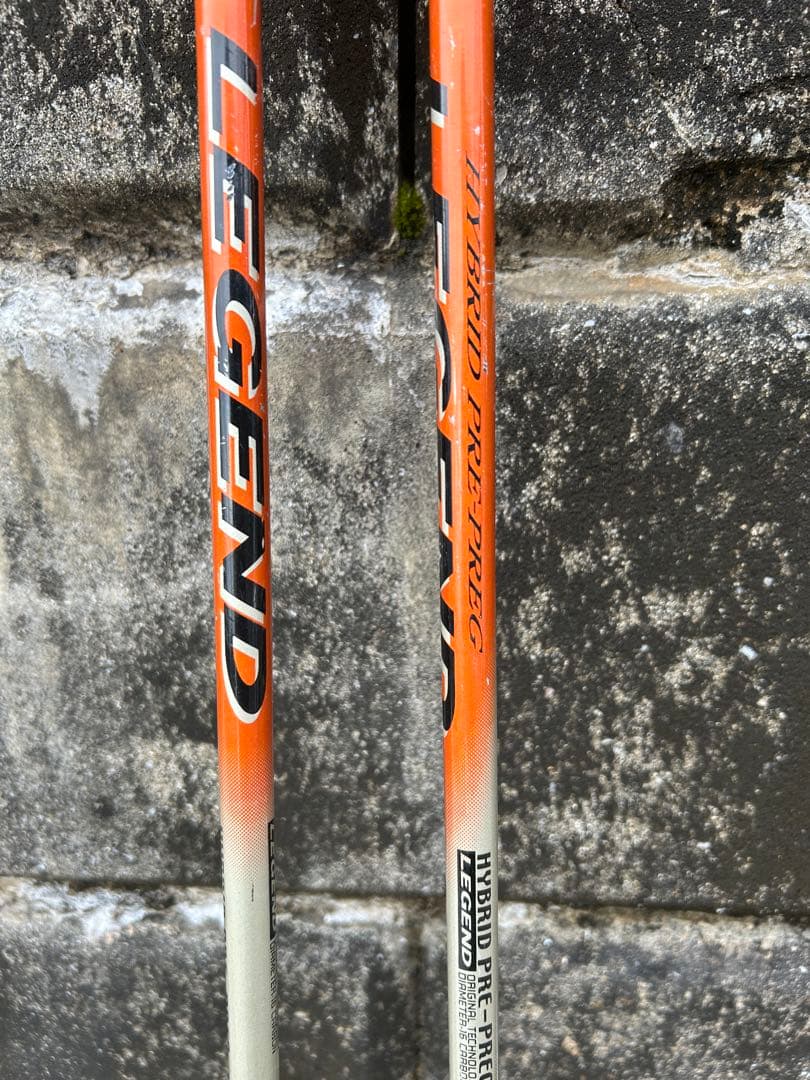 ポール　シナノSL用&レジェンド　オールラウンド用　スキーストック　2セット