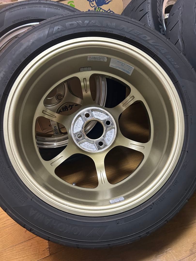 タイヤ・ホイール YOKOHAMA ADVAN Racing RG-D2/NEOVA AD09